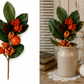 Fall Harvest Pumpkin, Berry & Pinecone Floral Sprayfloral spray