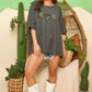 Loose Fit Top with "Mama" Camo Patch Fantastic Fawn