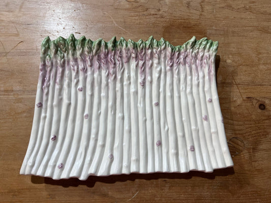 "Farm Stand" Asparagus Platter - The Mustard Seed Collection, The Seed