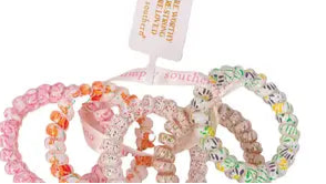 Hair Tie Phone Cord Set of 5 by Simply Southern Pink Hues