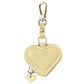 Heart Leather Bag Charm for Airtag®: Black Posh Tech