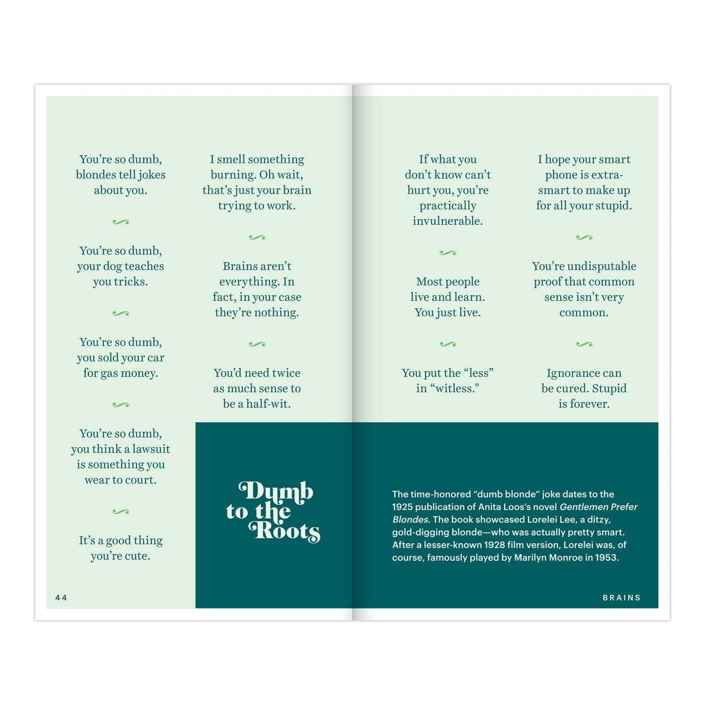 Insults & Comebacks Lines for All Occasions: Trade Paperback