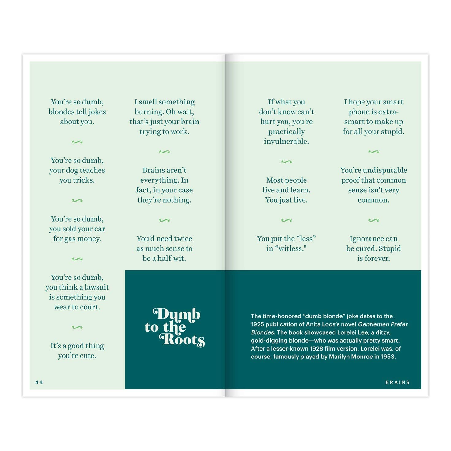 Insults & Comebacks Lines for All Occasions: Trade Paperback