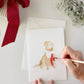 Festive friends paintable notecardGreeting Cards