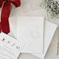 Festive friends paintable notecardGreeting Cards