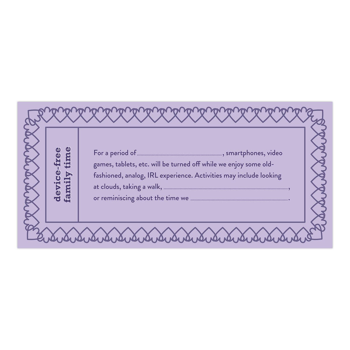 Fill in the Love® Mom Vouchers 