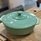 Fire King 2000 Jadeite Covered Casserole - The Mustard Seed Collection, The Seed