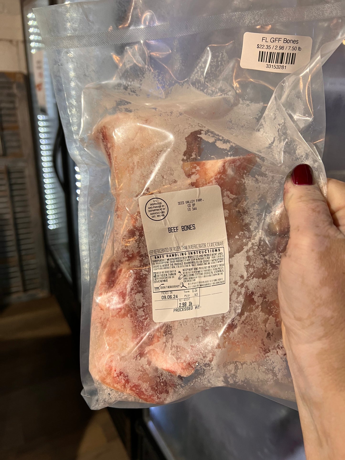 FL Grass Fed Grass Finished Bones