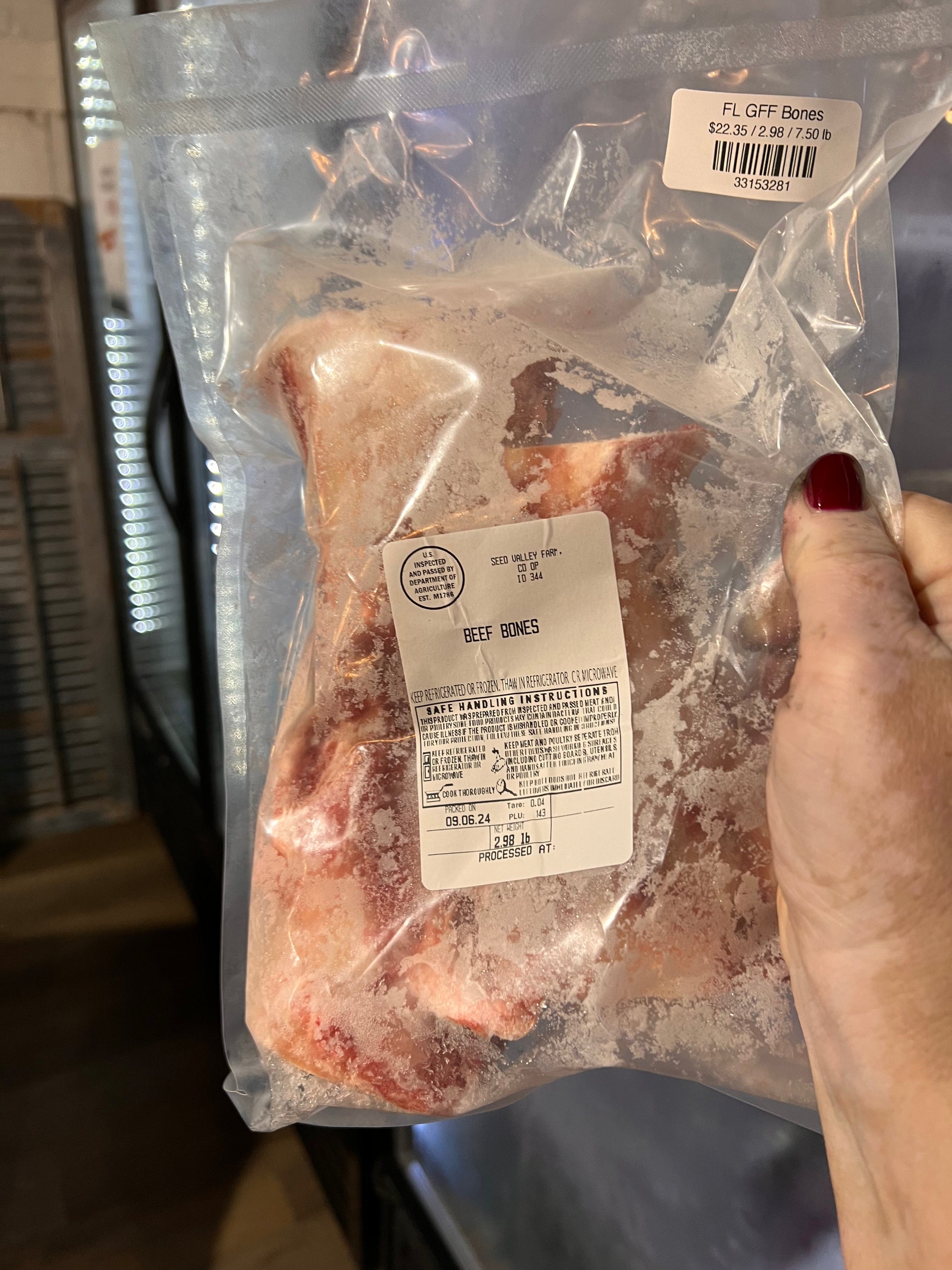 FL Grass Fed Grass Finished Bones