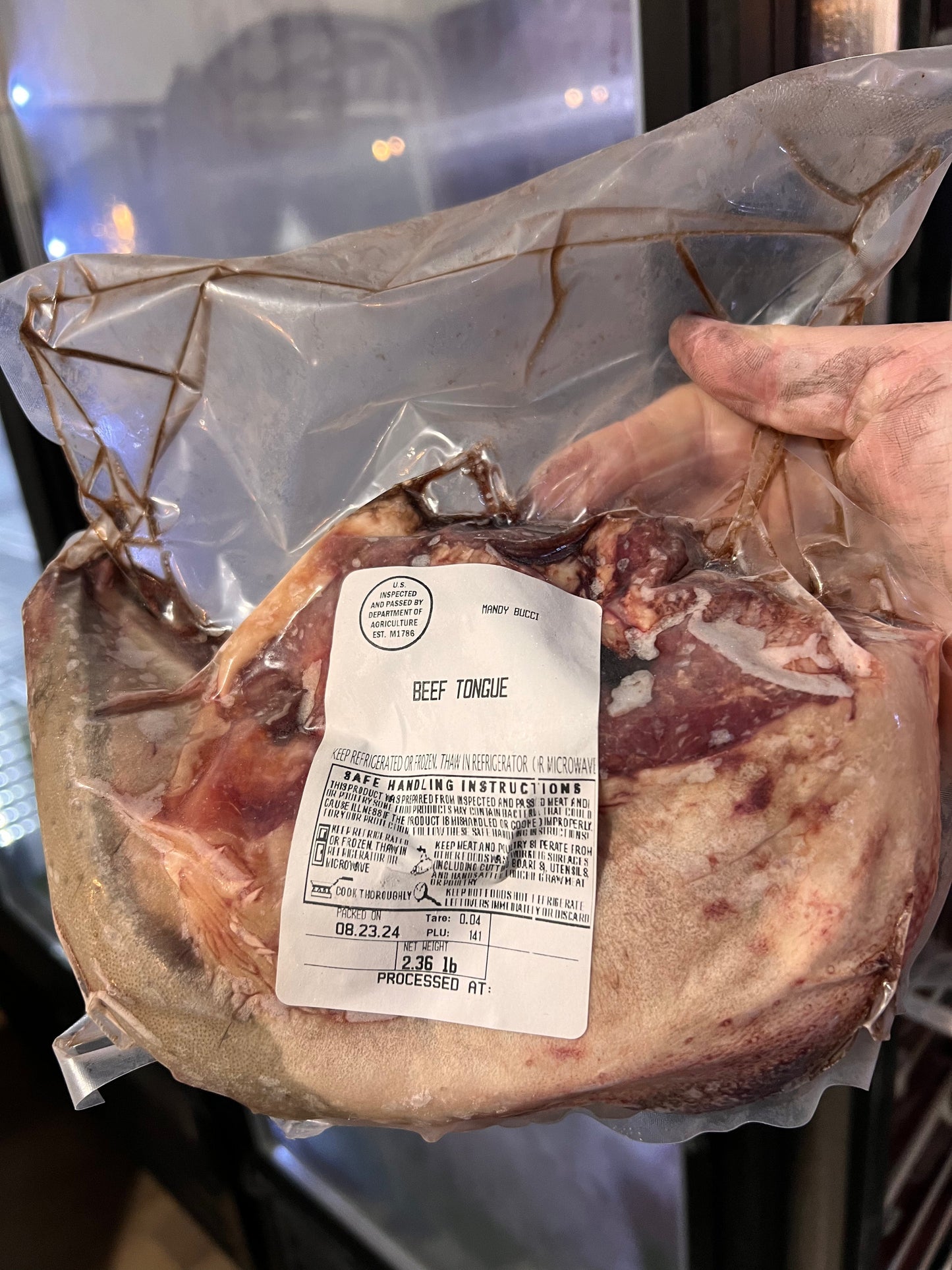 FL Grass Fed Grass Finished Tongue
