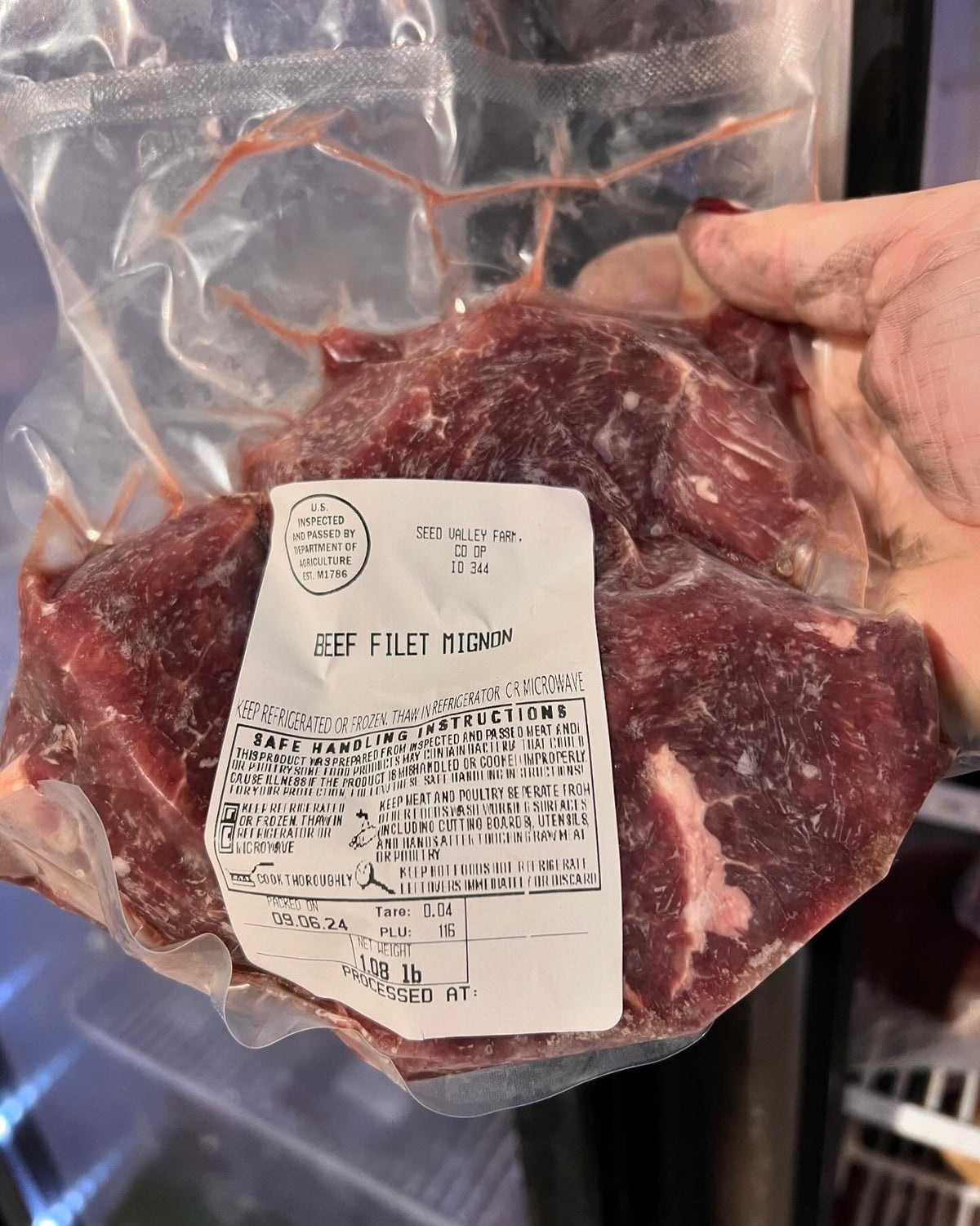 FL Grass Fed Grass Finished Filet Mignon Steak - The Mustard Seed Collection, The Seed