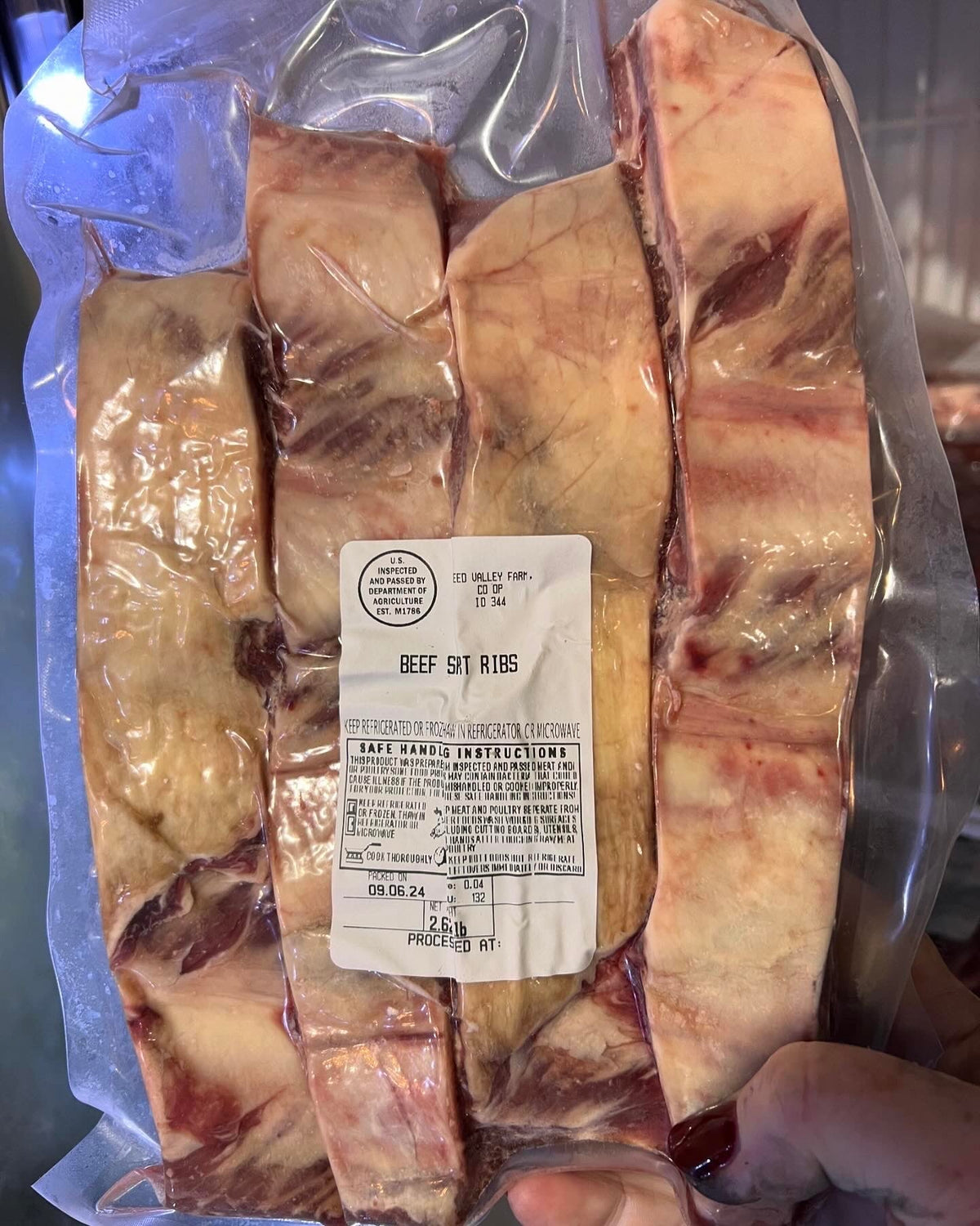 FL Grass Fed Grass Finished Short Ribs - The Mustard Seed Collection, The Seed