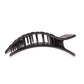 Flat Rectangle Hair Clip | Large | Jet Black Quilted - The Mustard Seed Collection, The Seed