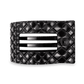 Flat Rectangle Hair Clip | Large | Jet Black Quilted - The Mustard Seed Collection, The Seed