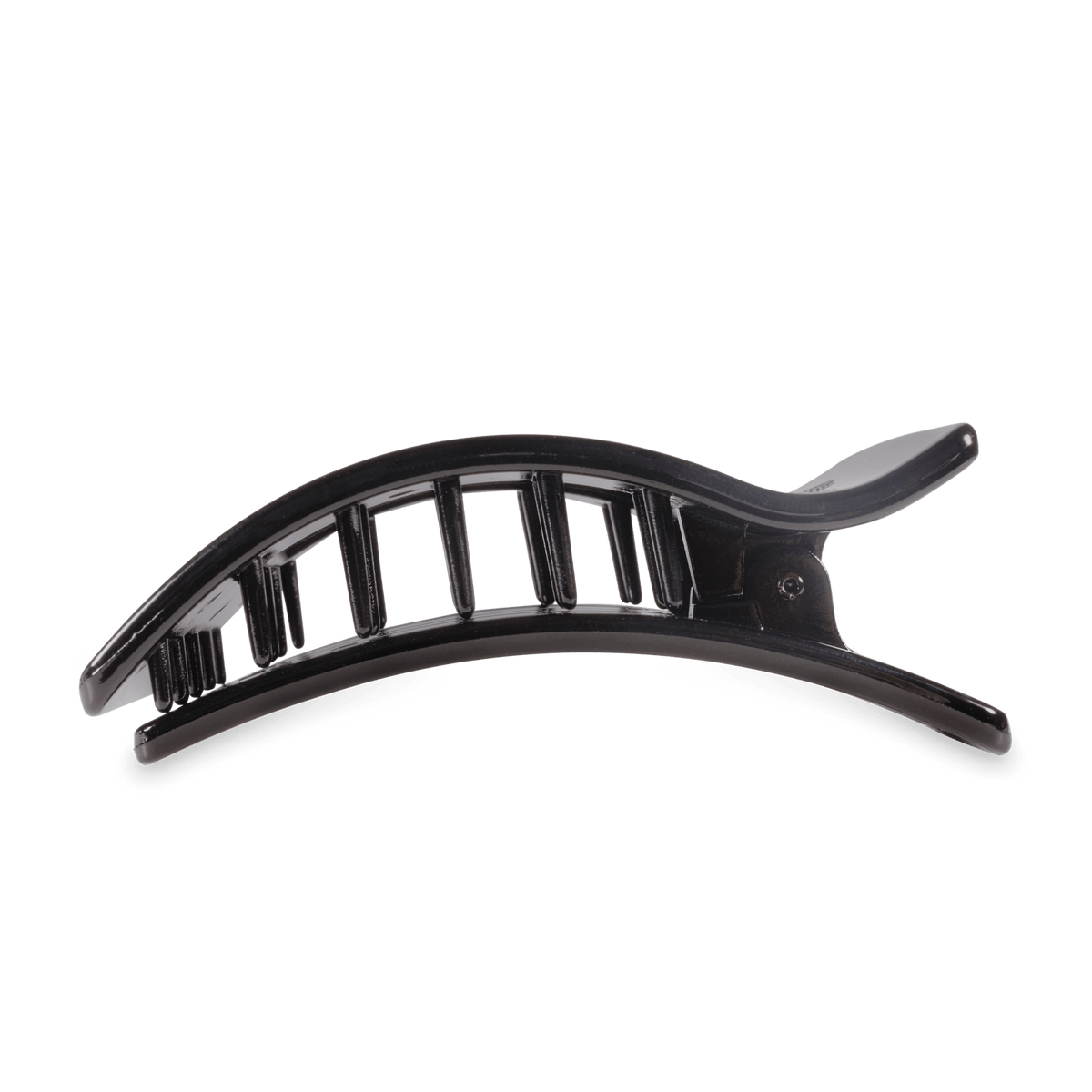 Flat Rectangle Hair Clip | Large | Jet Black - The Mustard Seed Collection, The Seed
