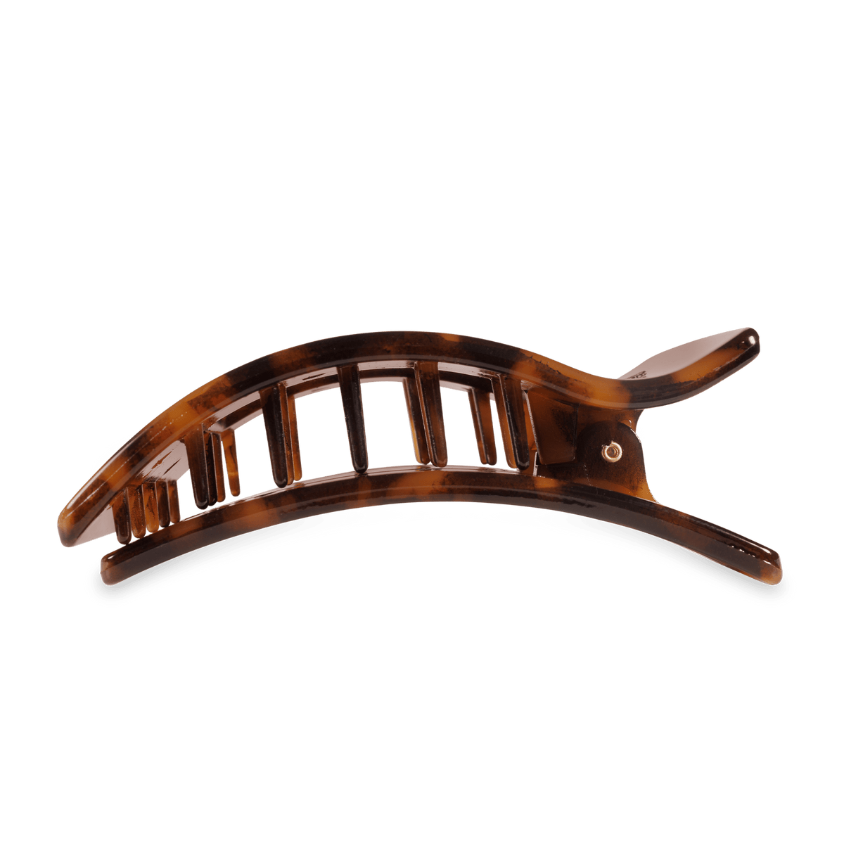 Flat Rectangle Hair Clip | Large | Tortoise - The Mustard Seed Collection, The Seed