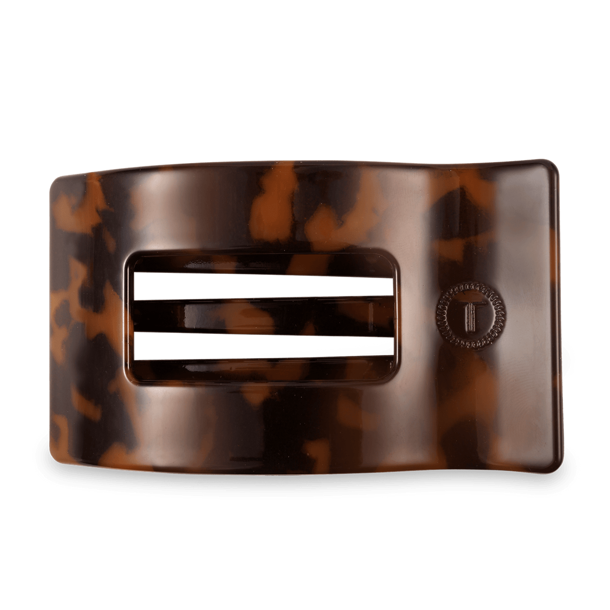 Flat Rectangle Hair Clip | Large | Tortoise - The Mustard Seed Collection, The Seed