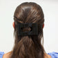 Flat Rectangle Hair Clip | Medium | Jet Black - The Mustard Seed Collection, The Seed