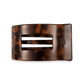 Flat Rectangle Hair Clip | Medium | Tortoise - The Mustard Seed Collection, The Seed