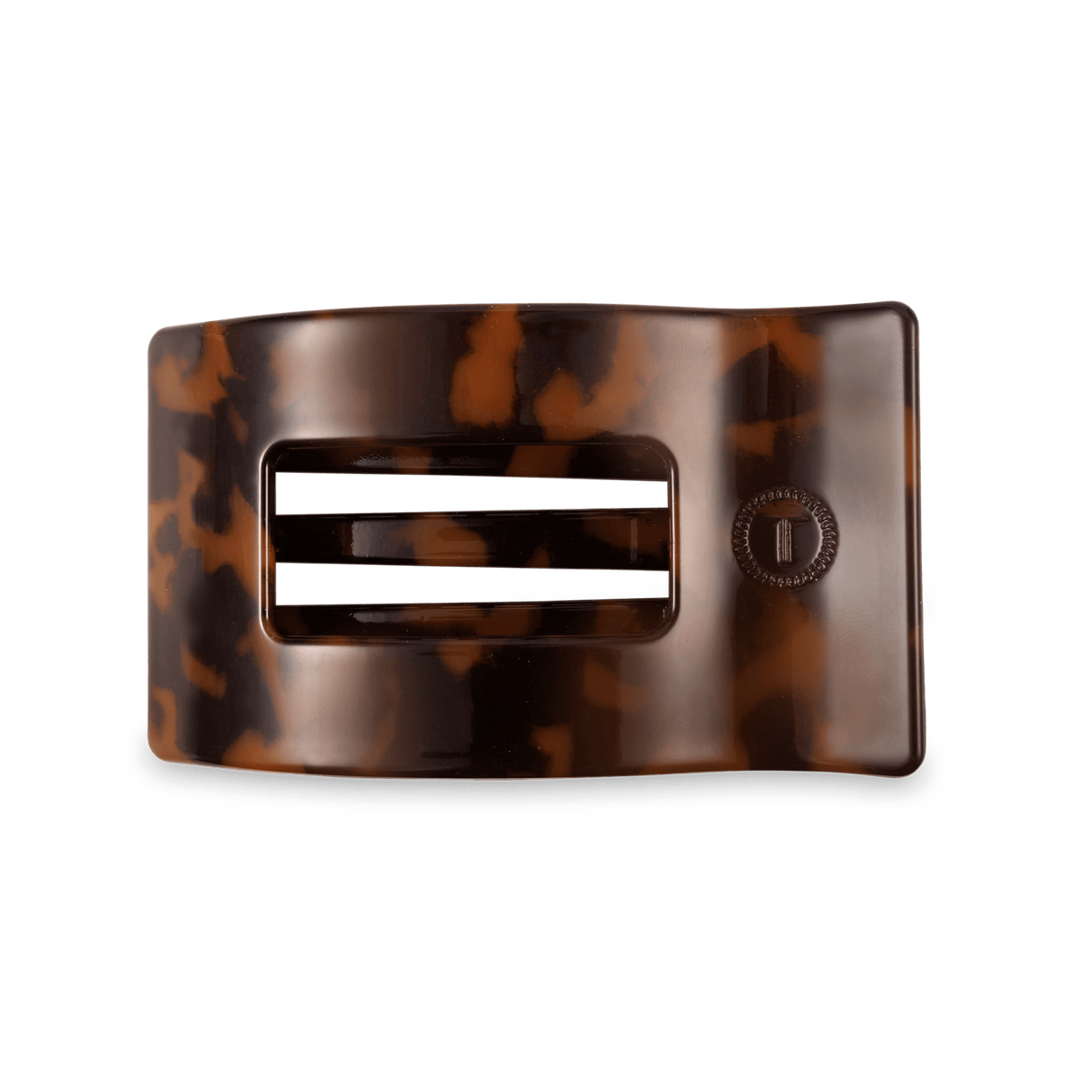 Flat Rectangle Hair Clip | Medium | Tortoise - The Mustard Seed Collection, The Seed