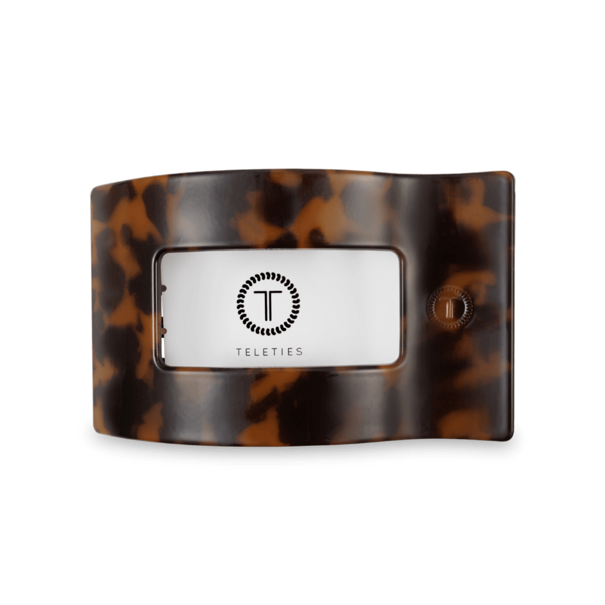 Flat Rectangle Hair Clip | Medium | Tortoise - The Mustard Seed Collection, The Seed