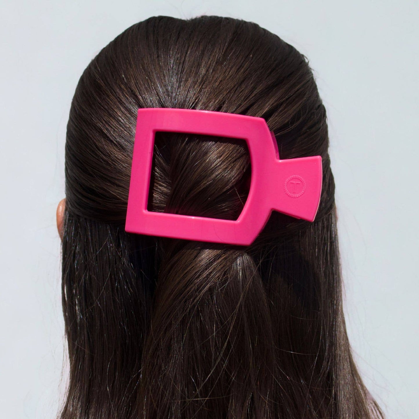 Flat Square Hair Clip | Medium | Tropical Punch - The Mustard Seed Collection, The Seed