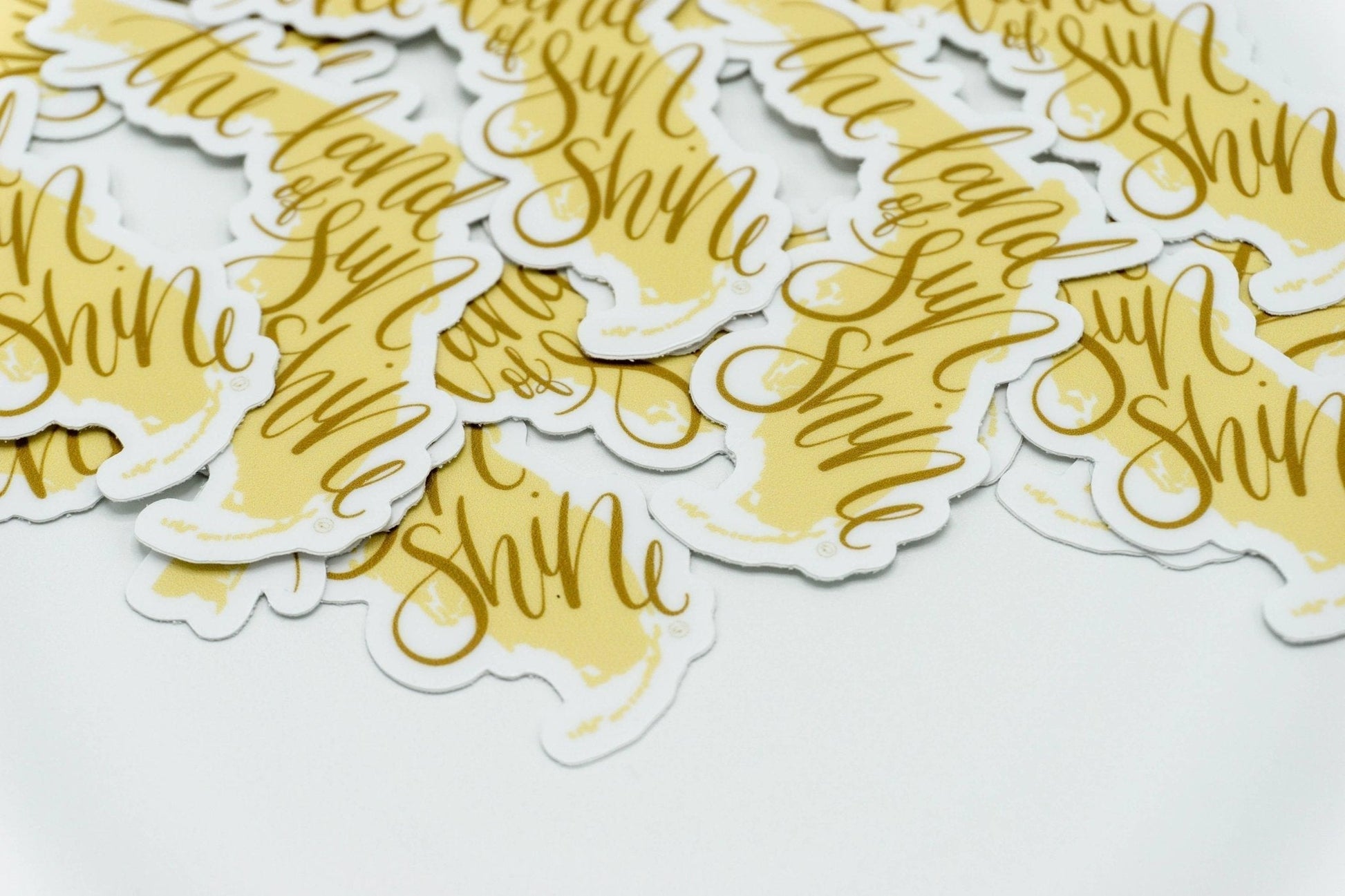 Florida "land of sunshine" sticker