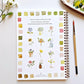 Flowers watercolor workbookcraft