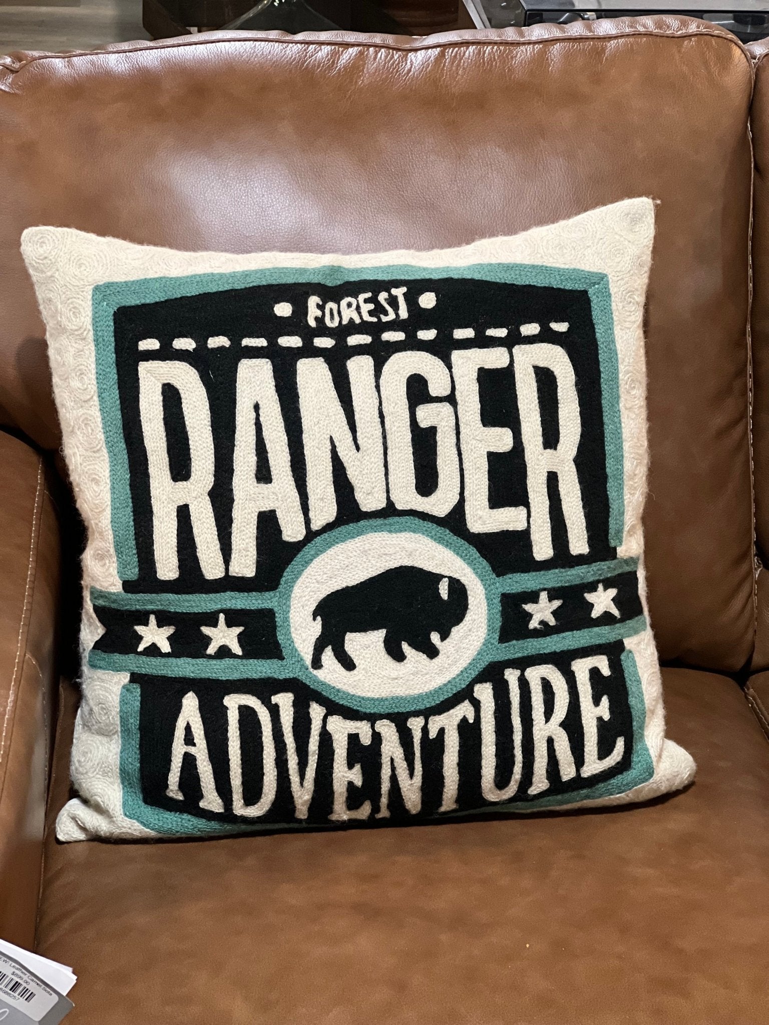 "Forest Ranger Adventure" Throw Pillow - The Mustard Seed Collection, The Seed