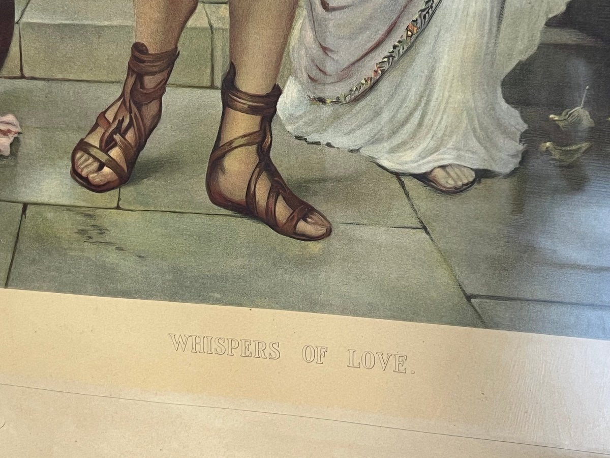 Framed Roman Romance Art - The Mustard Seed Collection, The Seed