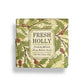 Fresh Holly French Milled Shea Butter— 1.9oz Square Soap - The Mustard Seed Collection, The Seed