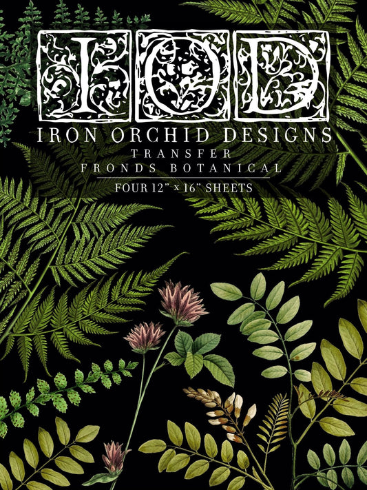 Fronds Botanical 24x33 Decor Transfer