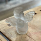 Frosted Lead Crystal Angel Candle Holder - The Mustard Seed Collection, The Seed