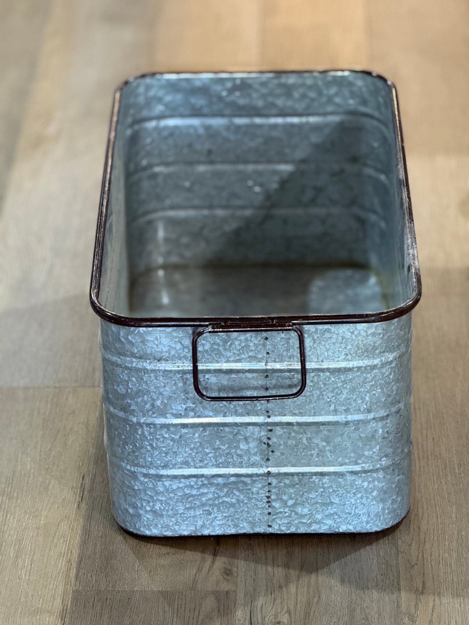 Galvanized Beverage Tub - The Mustard Seed Collection, The Seed