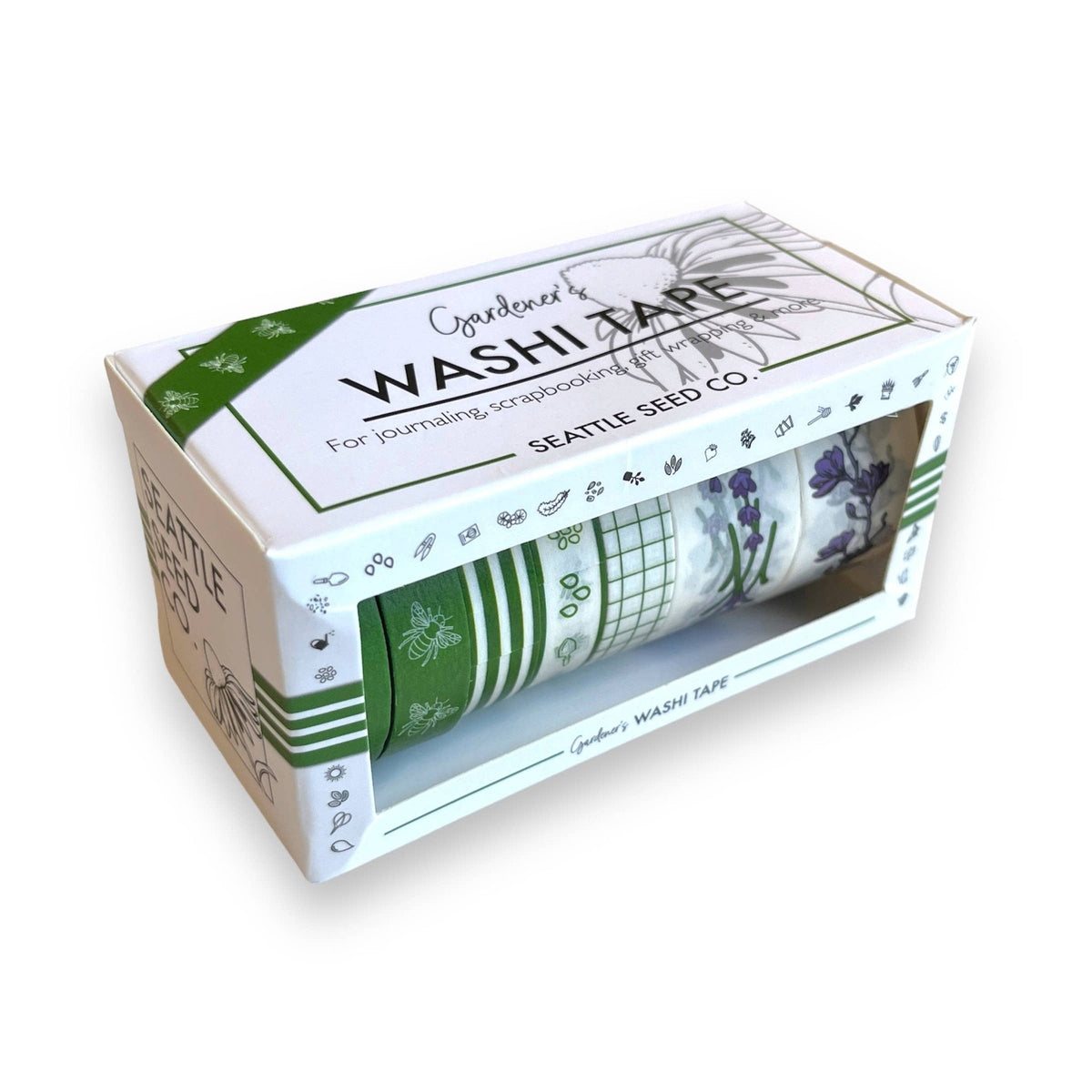 Gardener's Washi Tape - The Mustard Seed Collection, The Seed