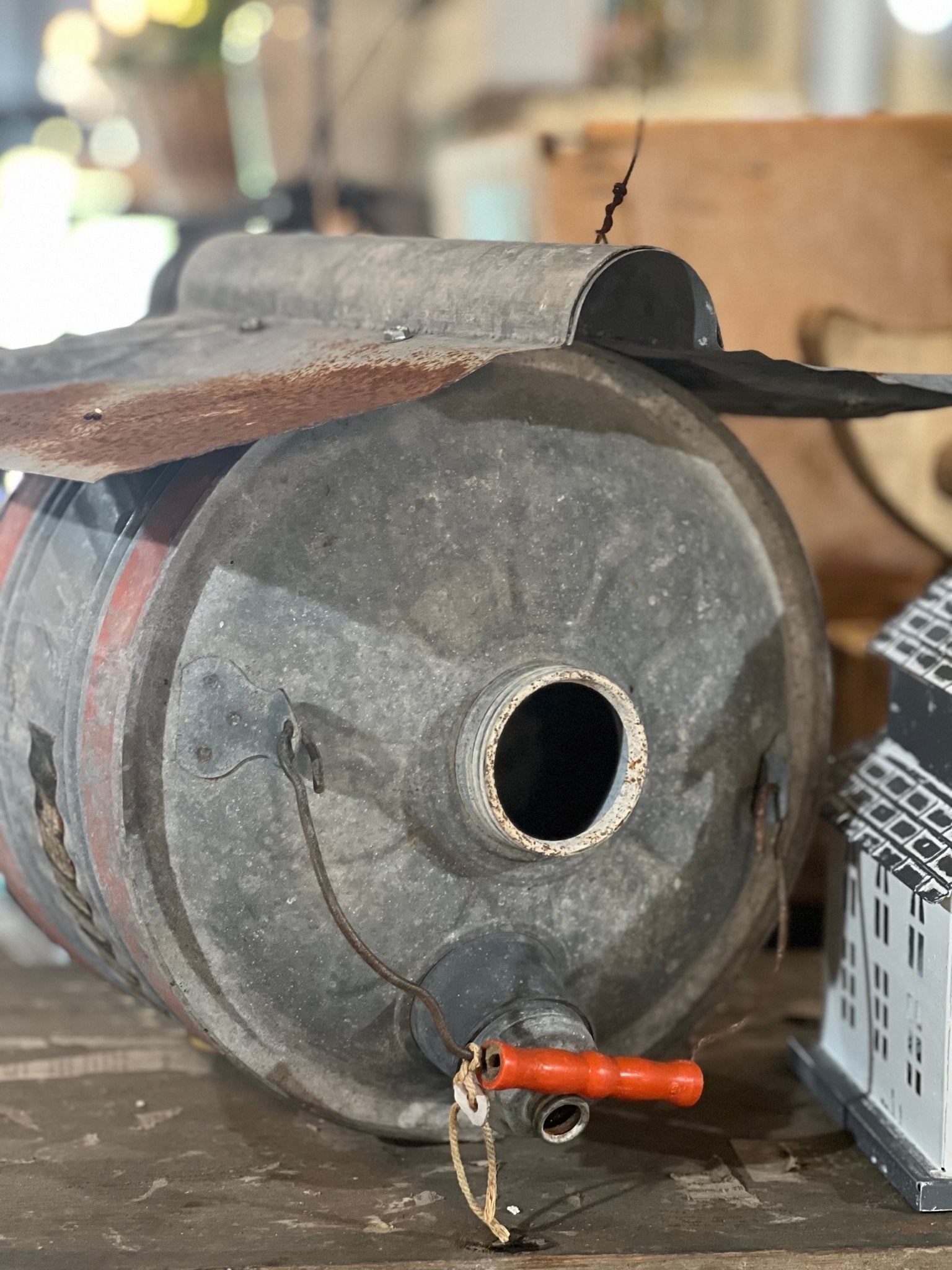 Gas Can Birdhouse - The Mustard Seed Collection, The Seed