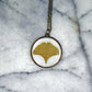 Ginkgo Leaf Necklace - The Mustard Seed Collection, The Seed