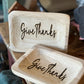 "Give Thanks" Wooden Bowl - The Mustard Seed Collection, The Seed