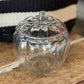 Glass Pumpkin Candy Dish