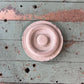 Glazed Stoneware Lid with Center Knob - The Mustard Seed Collection, The Seed