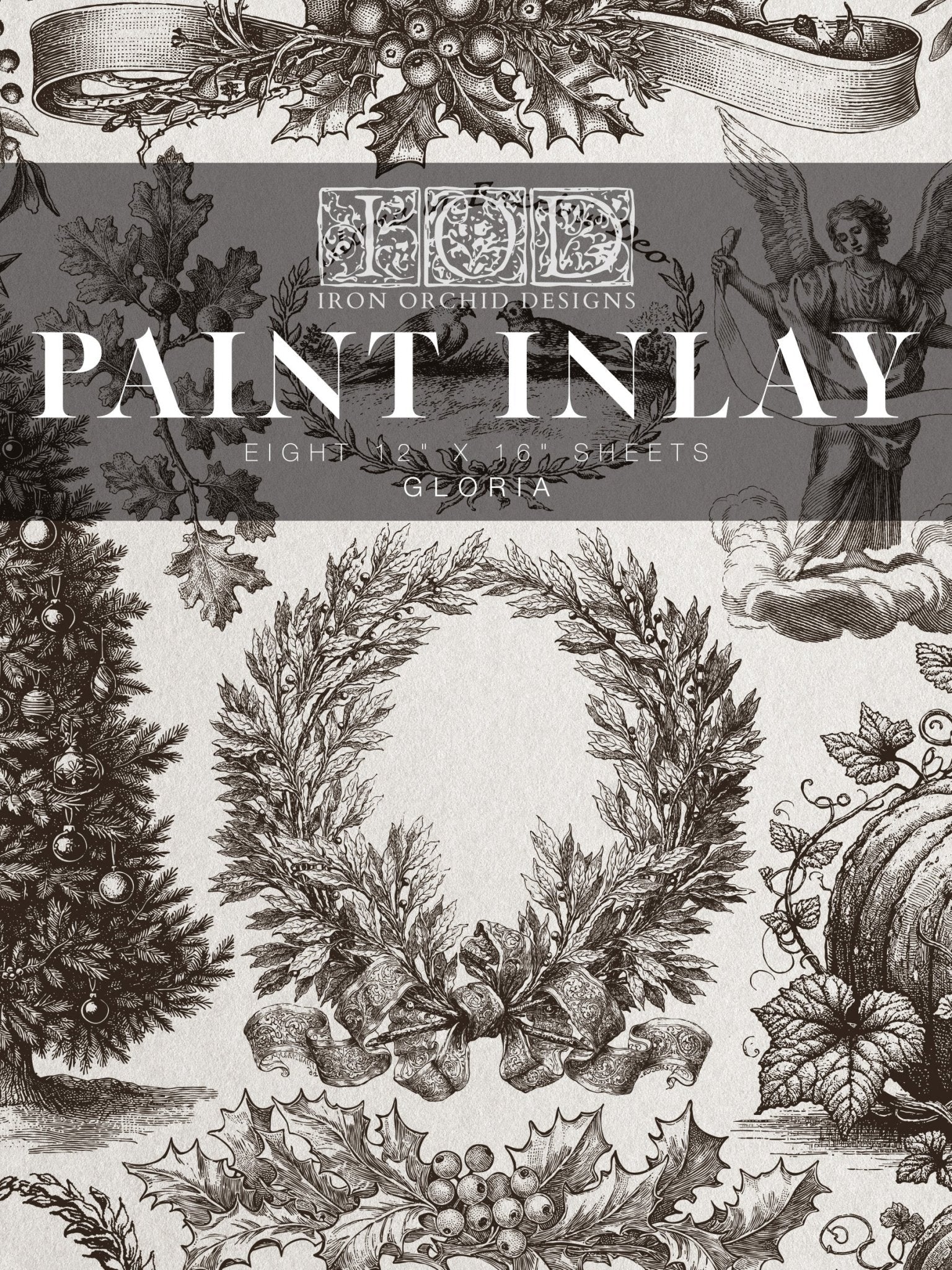 Gloria IOD Paint Inlay 12x16 Pad™
