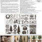 Gloria IOD Paint Inlay 12x16 Pad™ - The Mustard Seed Collection, The Seed