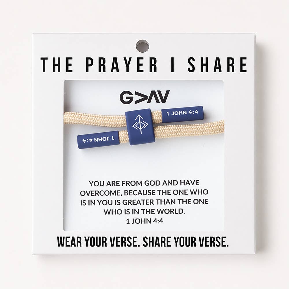 G>ΛV Bible Verse Bracelet, Christian Athletes The Prayer I Share