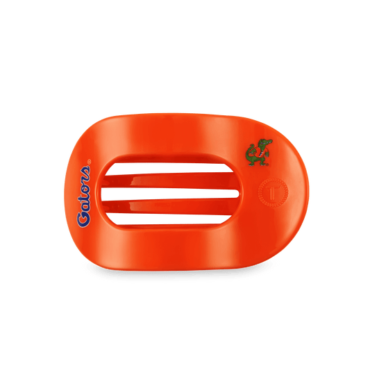 Go Gators! Medium Flat Round Hair Clip TELETIES