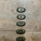 Gold Embellishments Set of 5