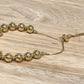 Gold Filled Adjustable Slider Beaded Ball Bracelet 6"-11"