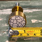 Gold Marble Veined pin knob