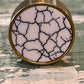 Gold Marble Veined pin knob