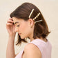 Gold Metal Barrettes - The Mustard Seed Collection, The Seed