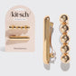 Gold Metal Barrettes - The Mustard Seed Collection, The Seed